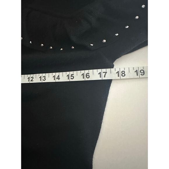 Kate Spade 100% Merino Wool Studded Ruffle Sweater Dress Sz S Fit and Flare $398 - Picture 6 of 11